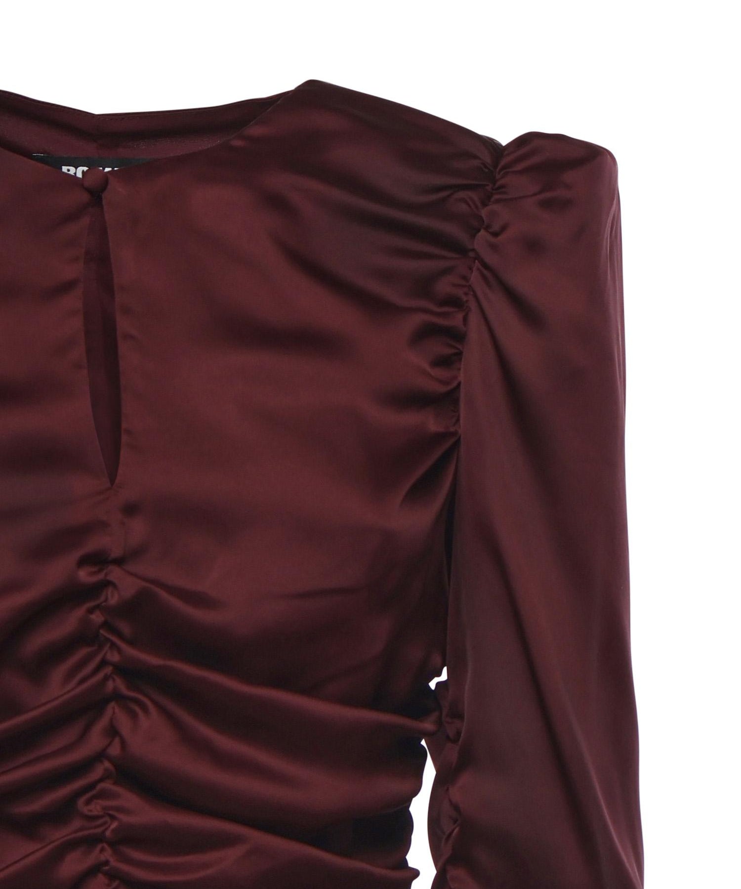Top in chiffon arricciato 114981 2734 ROTATE 
