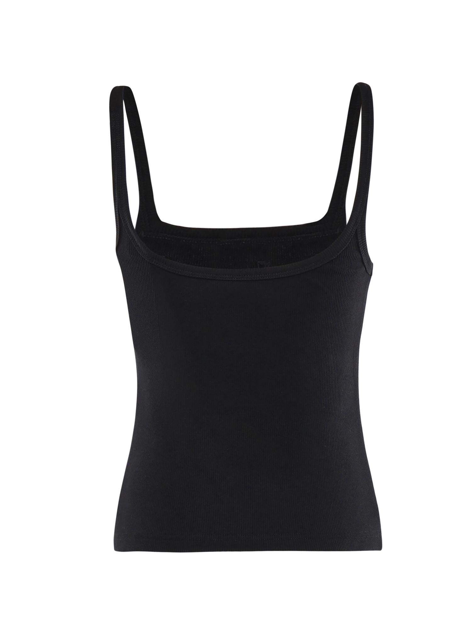 Canotta 90's con fibbia in cotone 126JDE153JS0194 9999 COURREGES 