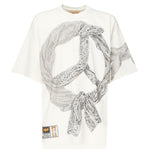 T-shirt con stampa DFM54029TJ110 NO WASH WH/FK PDF CHANNEL 