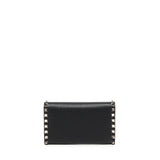 Portafoglio Rockstud in pelle con catena 7W2P0AR6 VSH0NO VALENTINO GARAVANI 