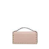 Portafoglio con catena Rockstud in vitello 7W2P0AK2 VSHP45 VALENTINO GARAVANI 