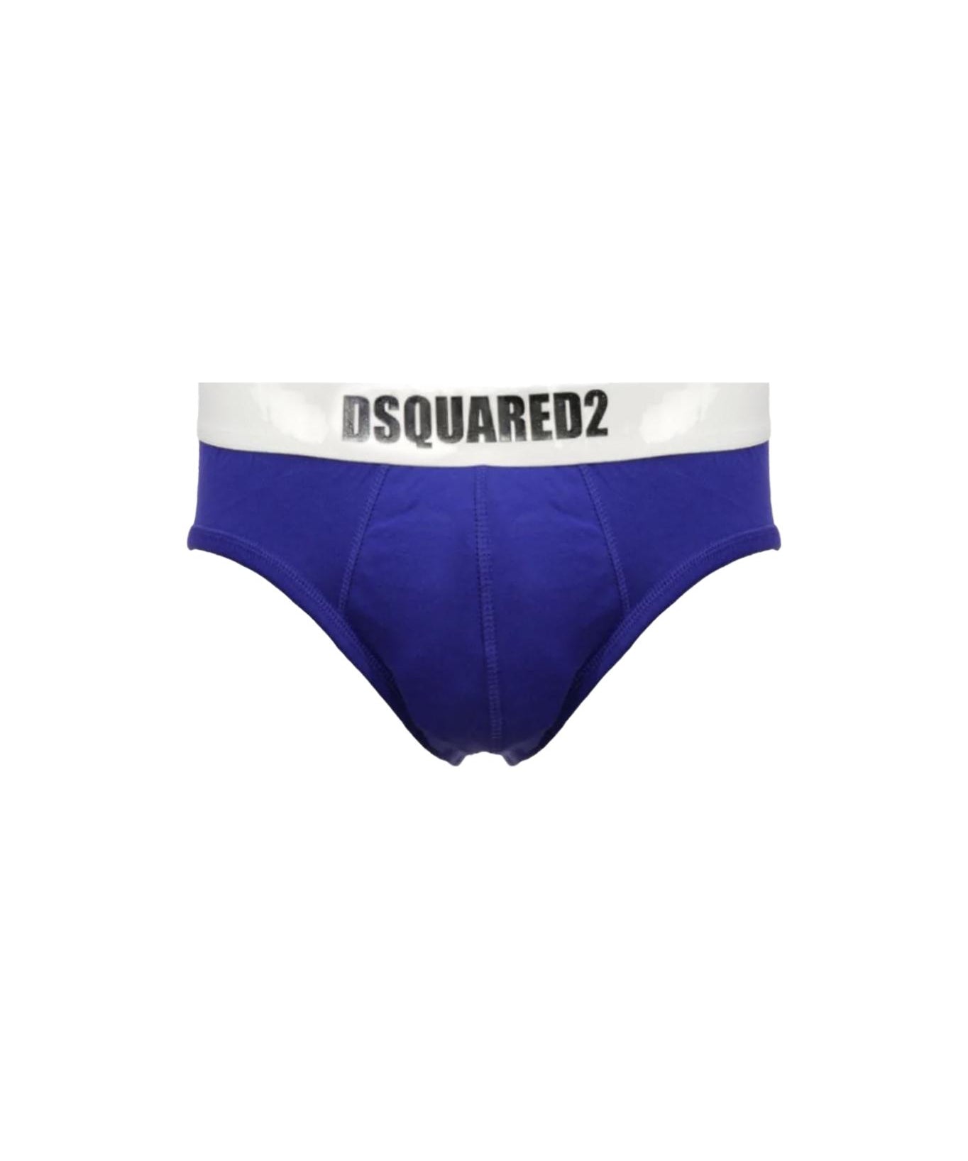 2 pack slip con logo D9X614530 -412 DSQUARED2 