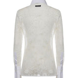 Camicia in tulle e pizzo 106600 A381Z05 PINKO 