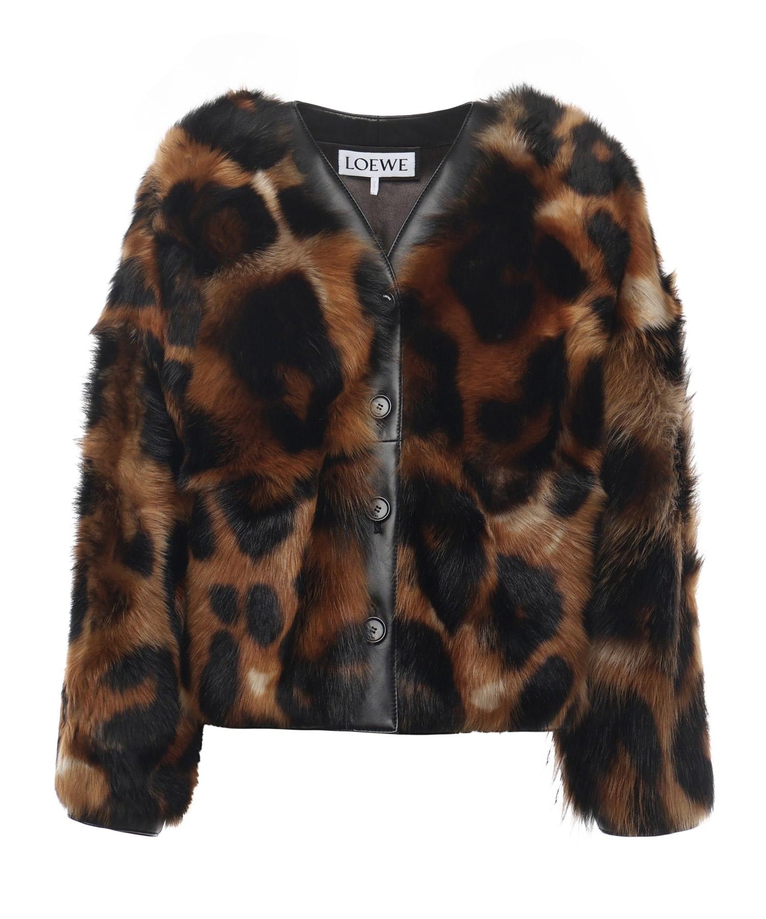 Cardigan in shearling S540Y2SL13 3100 LOEWE 