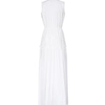 Vestito chemisier Lily in cotone AUS5LILYW WHITE ALBERTO AUDENINO 