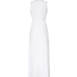 Vestito chemisier Lily in cotone AUS5LILYW WHITE ALBERTO AUDENINO 