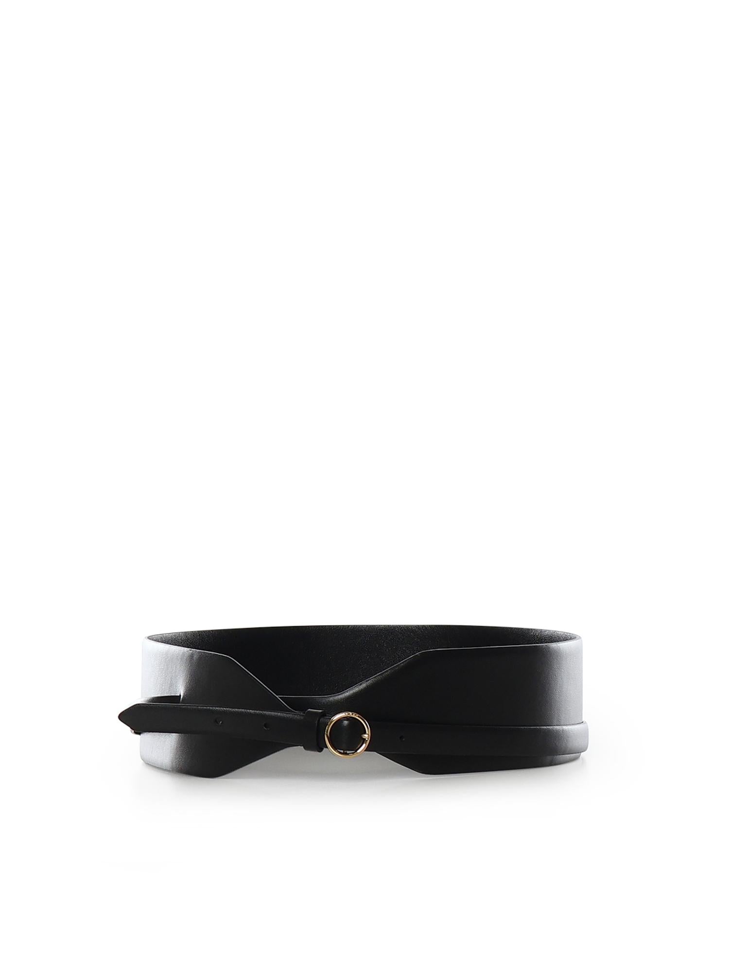 Cintura larga doppia in pelle AA1C331MCA332 999 ALAIA 