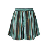 Shorts a righe in cotone 106991 A3CHSD3 PINKO 