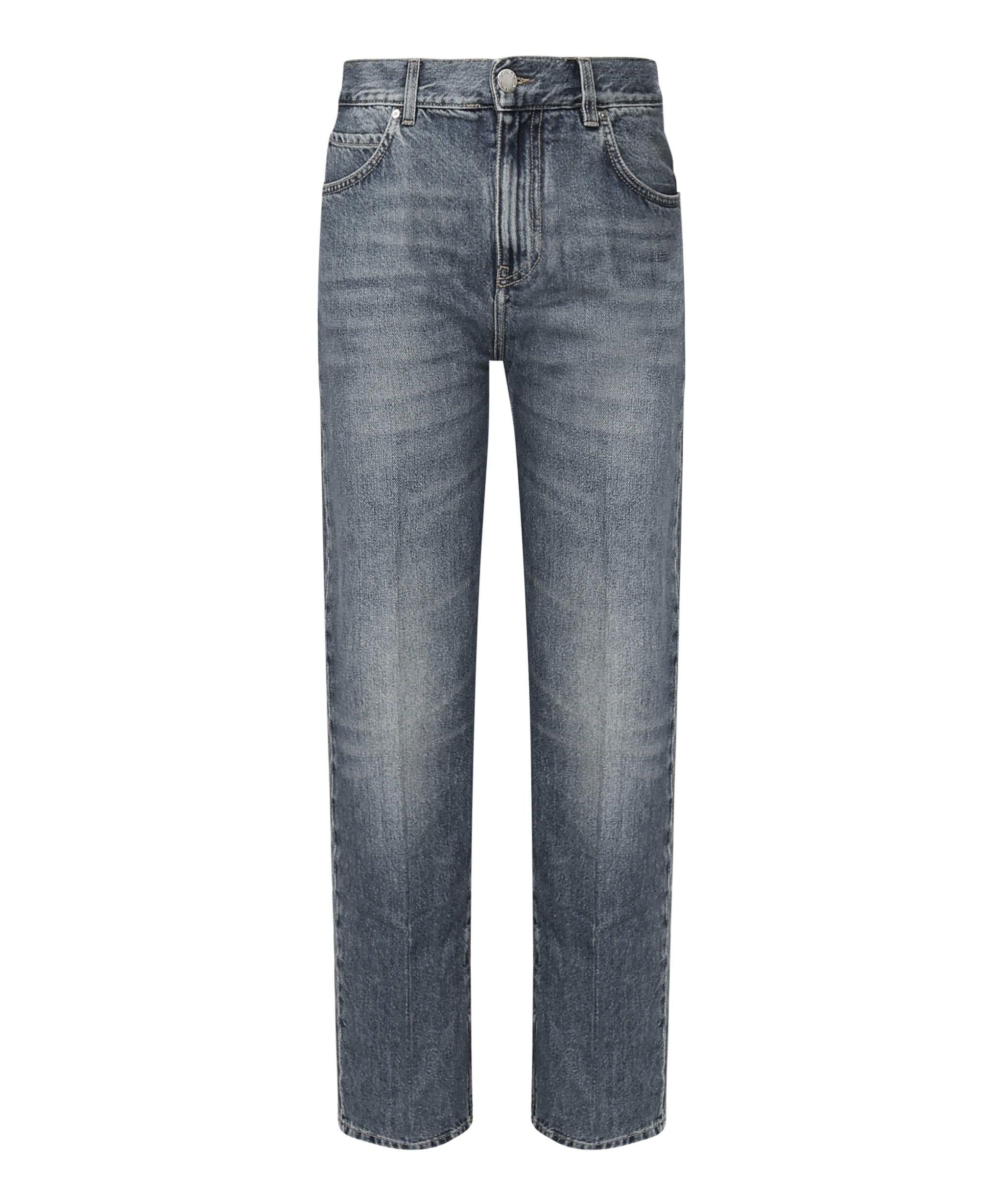 Jeans larghi con piega davanti 104600 A2DYPJU PINKO 