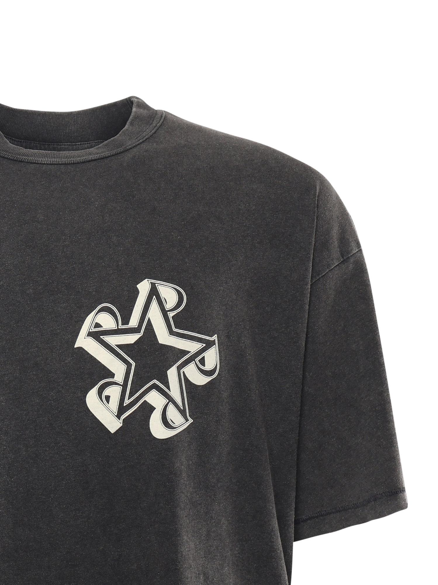 T-shirt "Initial Star" in jersey di cotone MLM100172 47 REPRESENT 