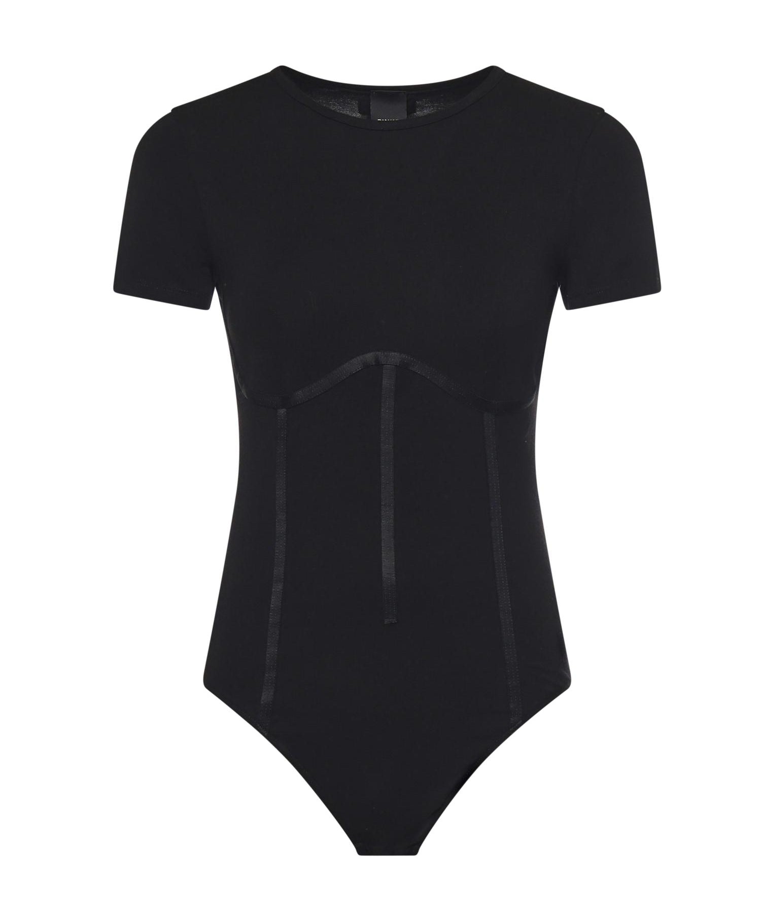Body bustier in jersey di cotone 106487 A36IZ99 PINKO 