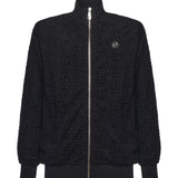 Giacca da tuta jacquard con monogramma FAECMJB3769 PTE021N02 PHILIPP PLEIN 