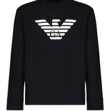 Felpa con stampa 8N1MR6 1JRIZF904 EMPORIO ARMANI 