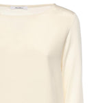 T-shirt in crêpe de Chine di seta e jersey 2611941048600 006 MAX MARA 