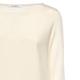T-shirt in crêpe de Chine di seta e jersey 2611941048600 006 MAX MARA 