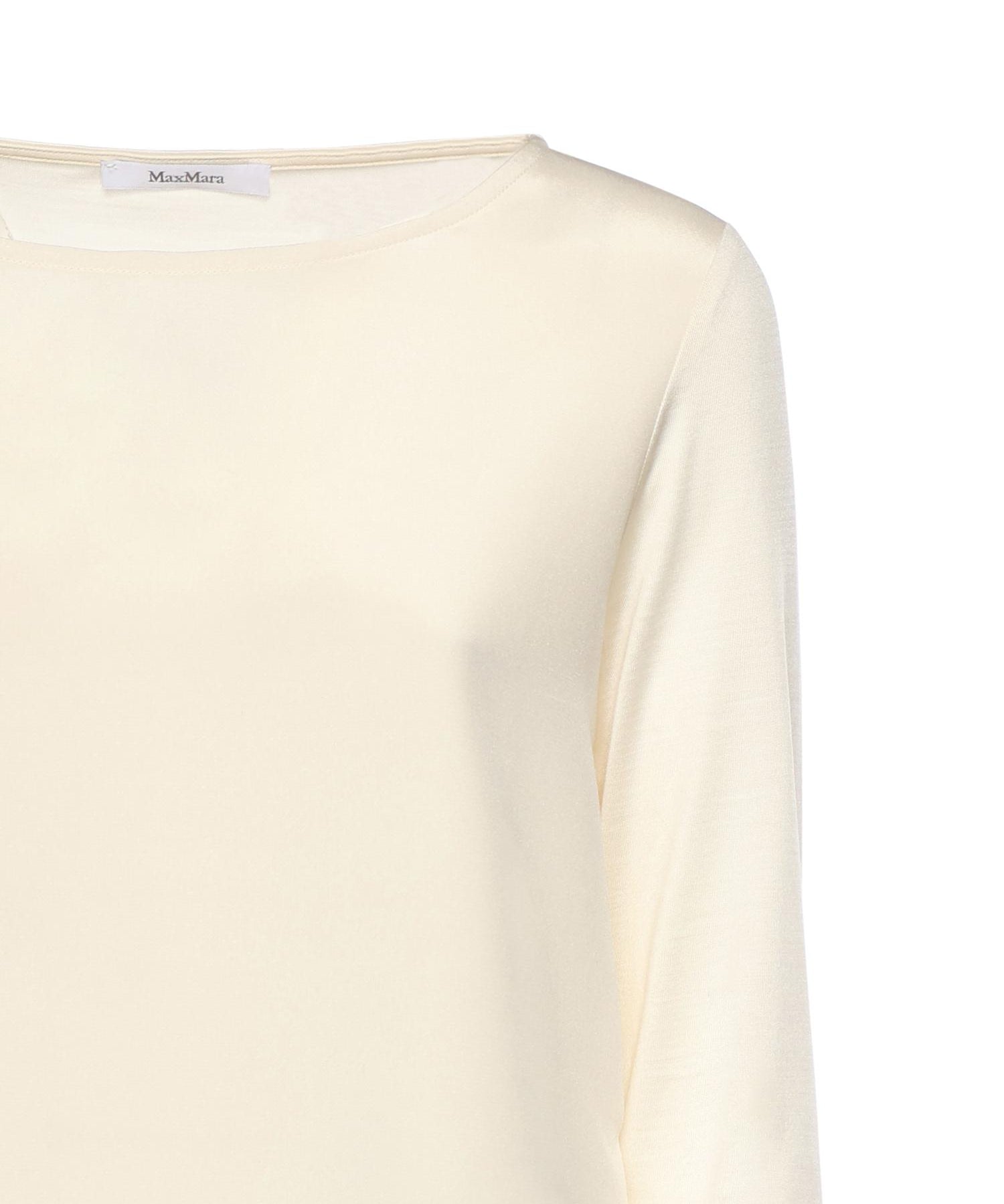 T-shirt in crêpe de Chine di seta e jersey 2611941048600 006 MAX MARA 