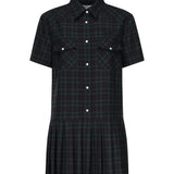 Abito corto in lana MF5982 174RF0D3Z MIU MIU 
