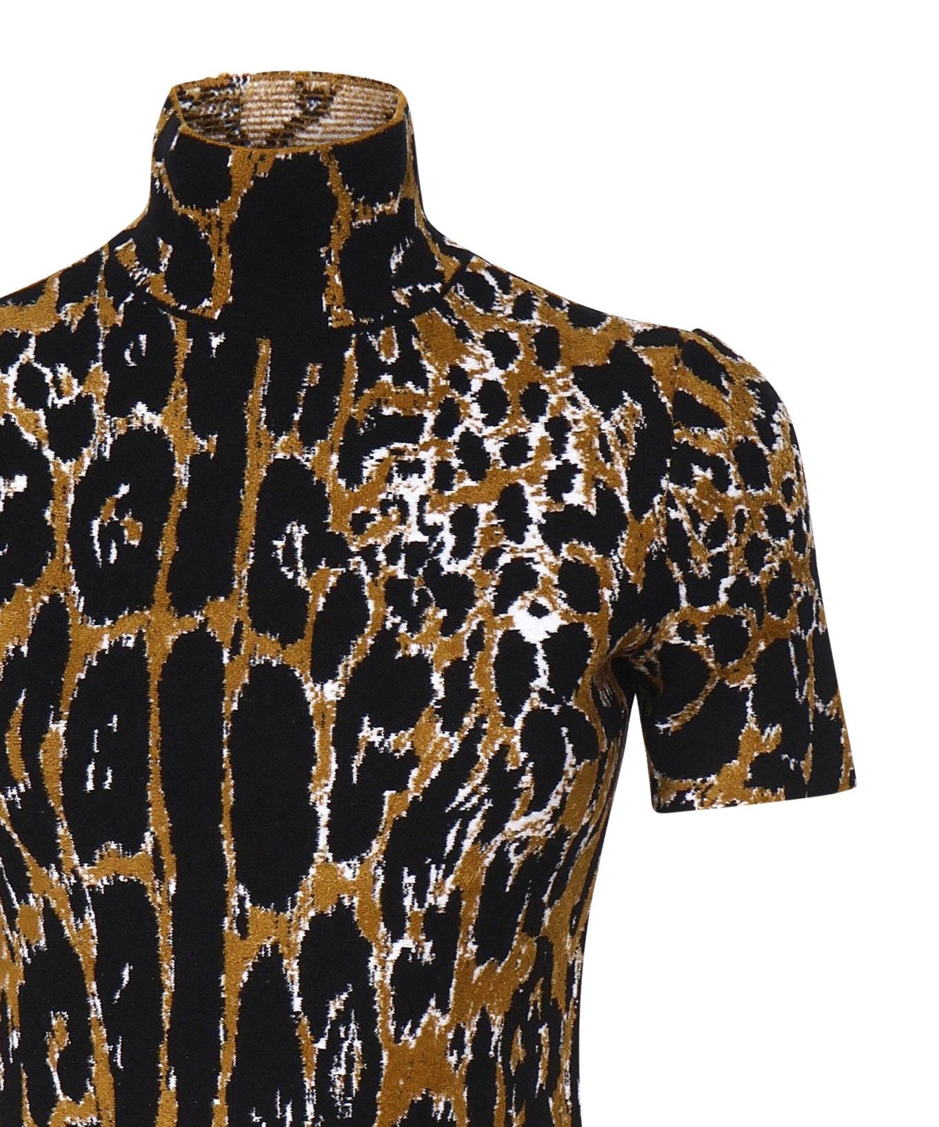 Mini abito skater AA9R25096M901 968 ALAIA 