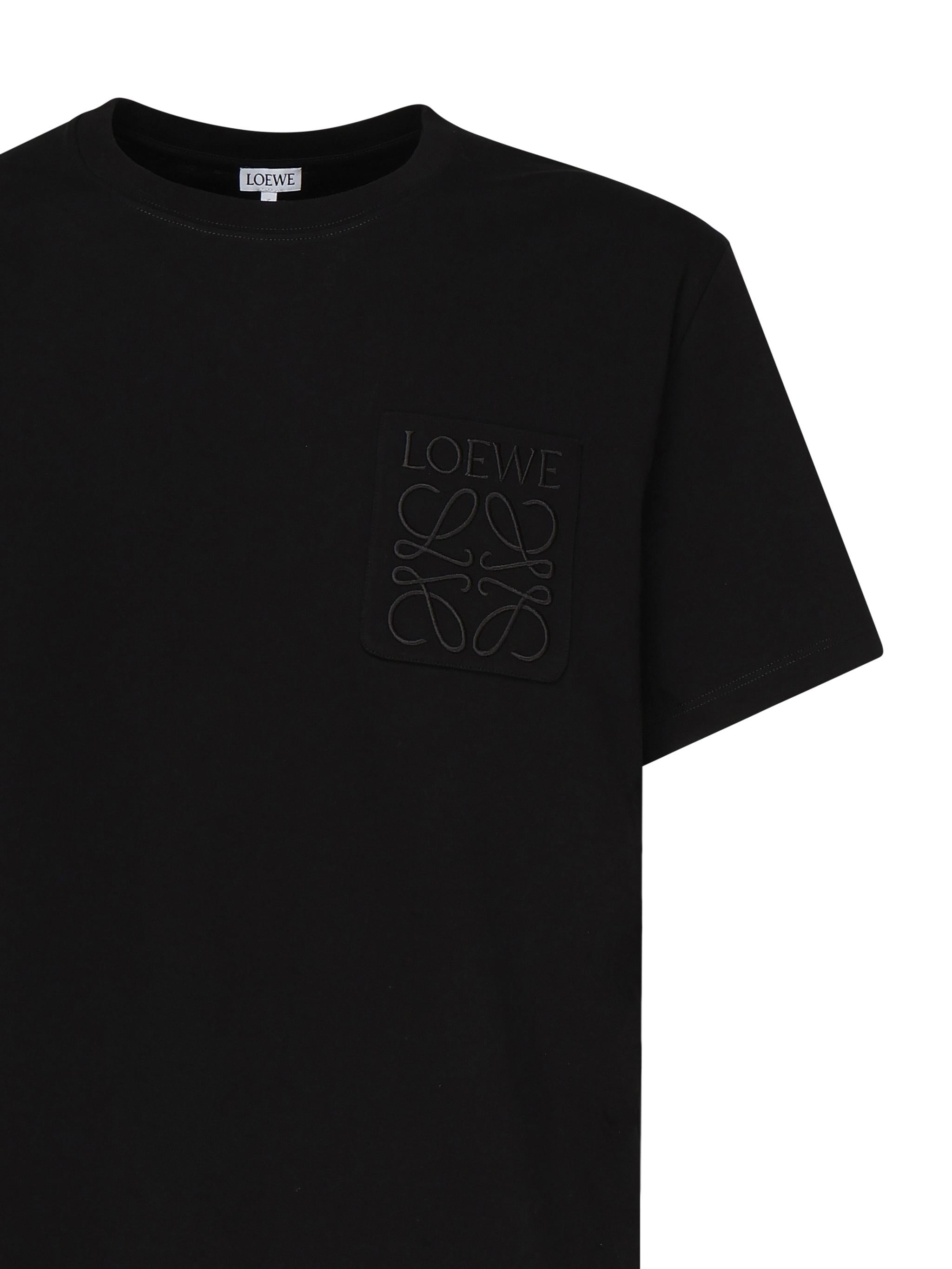 T-shirt Anagram in cotone H526Y22XBC 1100 LOEWE 