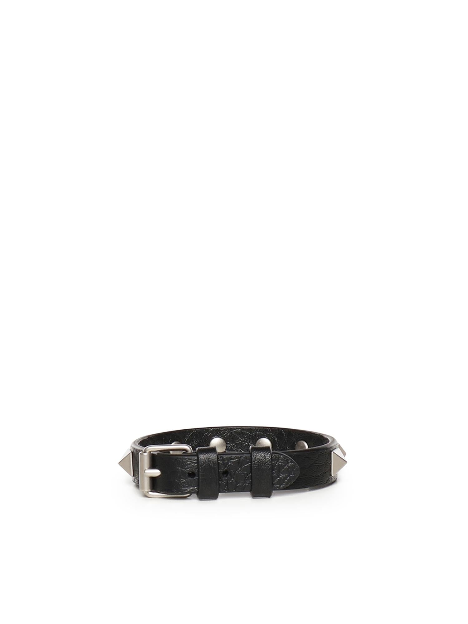 Bracciale Rockstud in vitello 8Y2J0X53 KDB0NO VALENTINO GARAVANI 