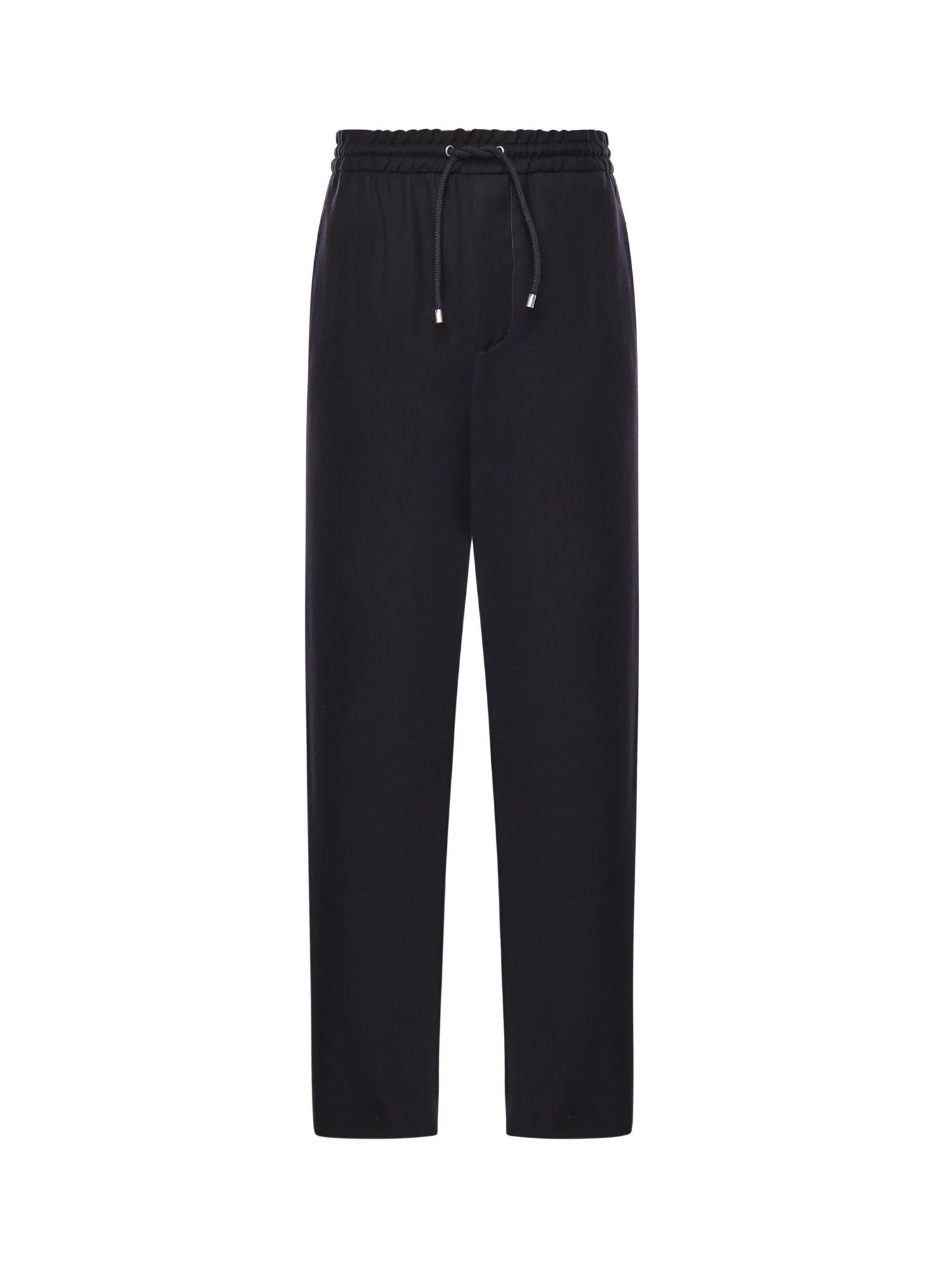 Pantaloni con coulisse in lana H526Y04X62 5110 LOEWE 