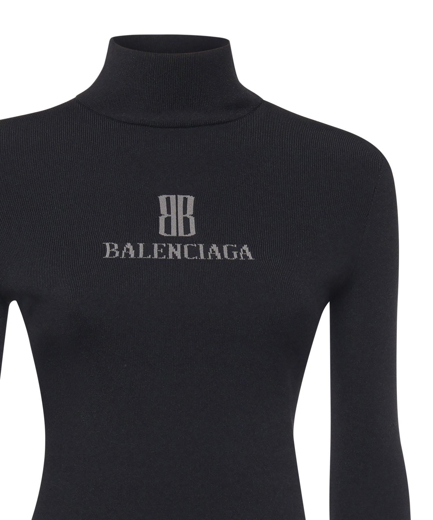 Pullover con logo lettering 835491 T52311369 BALENCIAGA 