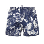 Boxer mare midi Dancing Flowers D7B626920 455 DSQUARED2 