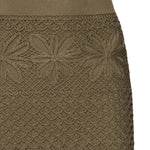 Gonna lunga effetto crochet fantasia 104732 A2FFX26 PINKO 