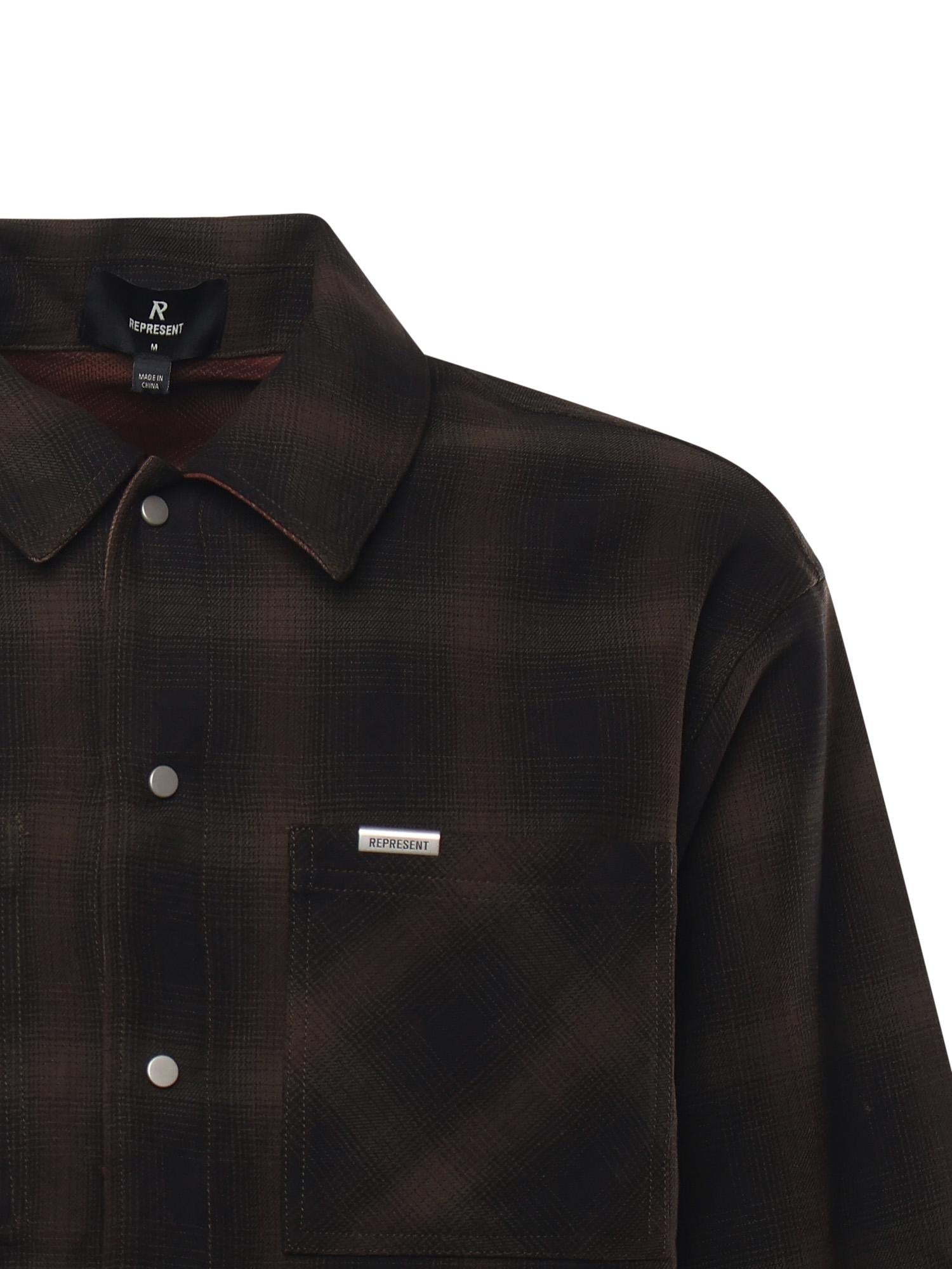 Camicia a quadri in cotone MLM100105 17 REPRESENT 