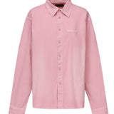 Camicia con logo in denim 822840 TRWB12014 BALENCIAGA 
