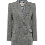 Blazer boppiopetto in bottonato natte' 7B0CE4V2 9R20AN VALENTINO GARAVANI 