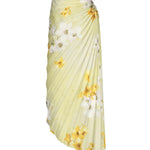Gonna plissettata con stampa floreale 104678 A2F2VGB PINKO 