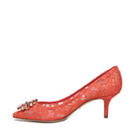 Décolleté in pizzo Taormina con cristalli CD0066 AL19880317 DOLCE & GABBANA 