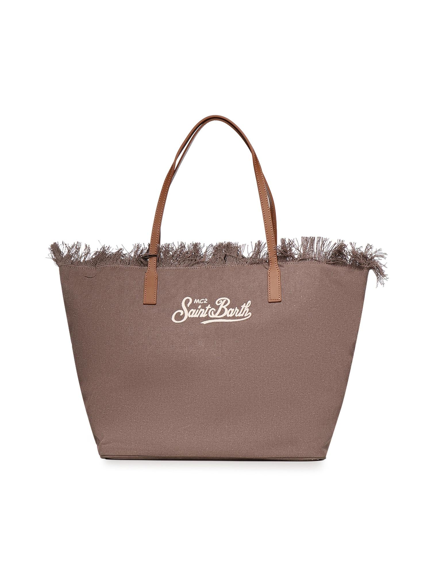 Borsa City in canvas CBF0001 01742L MC2 SAINT BARTH 