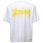 T-shirt in jersey con stampa JG00060U52000 1000 HERNO 