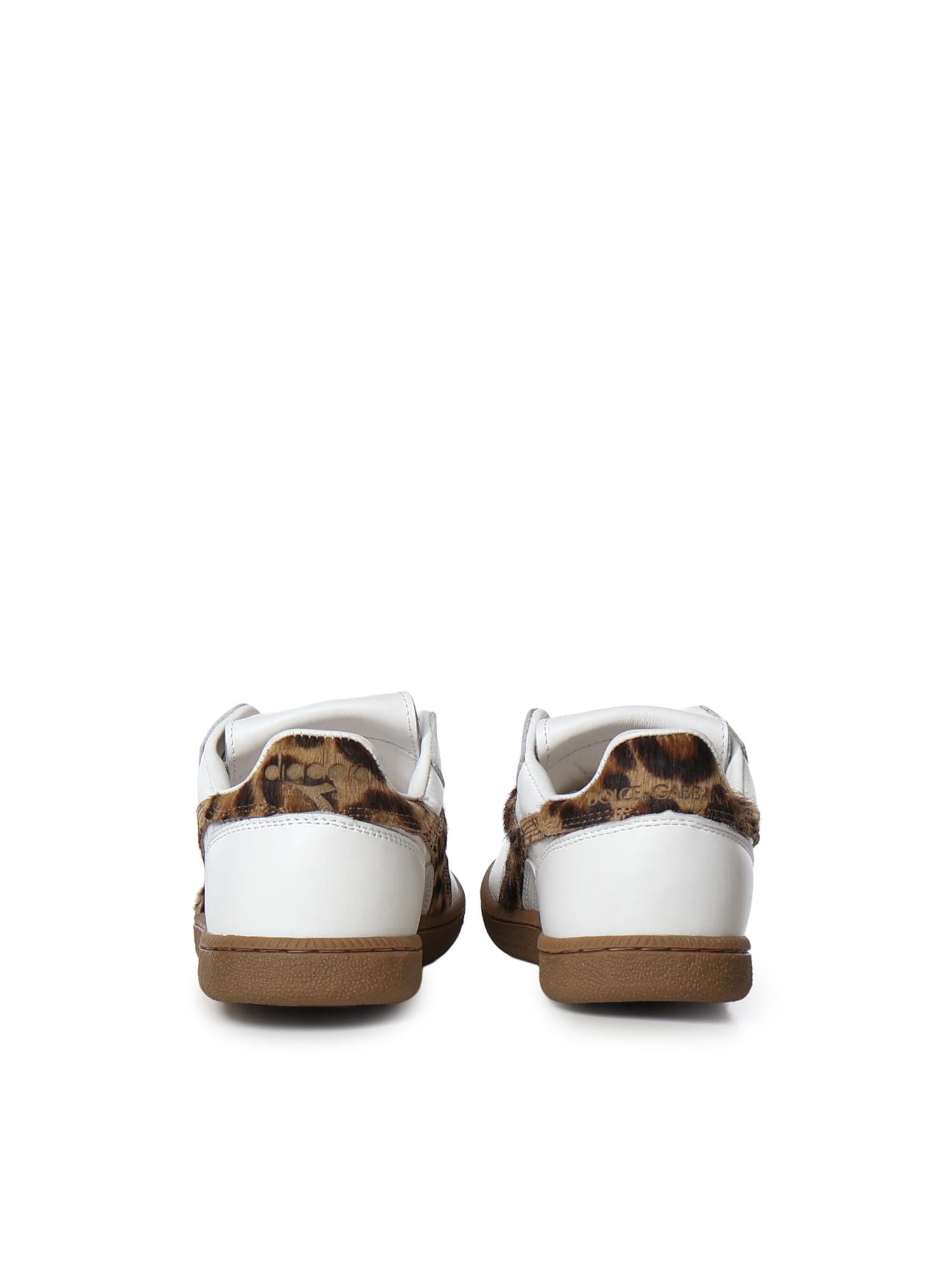Dolce&Gabbana x Diadora sneaker in pelle 501.183738 20006 DOLCE&GABBANA & DIADORA 