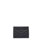 Portacarte in pelle di vitello 423291 BOW011000 SAINT LAURENT 