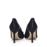 Décolleté con fibbia gioiello in raso 90mm HANGISI_FMC 9XX-0663-00400015 MANOLO BLAHNIK 