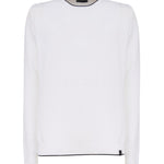 Maglioncino in cotone con collo tondo NMMC1482350 VTN2091 FAY 