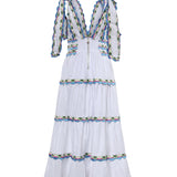 Abito midi Chelilli in cotone SS26CBD09A  CELIA B 