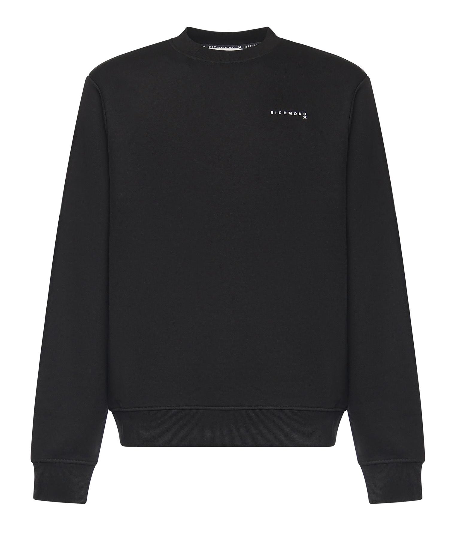 Felpa con logo UMA25009FE BLACK RICHMOND X 