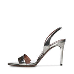 Slingback Vera in pelle specchiata PX1932 XNPMRMIRROR LEATHER SILVER PARIS TEXAS 