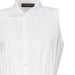 Vestito chemisier Lily in cotone AUS5LILYW WHITE ALBERTO AUDENINO 