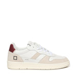 SNEAKERS COURT 2.0 BASIC IN PELLE E CAMOSCIO BEIGE M431 C2-BAWX D.A.T.E. 
