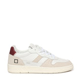SNEAKERS COURT 2.0 BASIC IN PELLE E CAMOSCIO BEIGE M431 C2-BAWX D.A.T.E. 