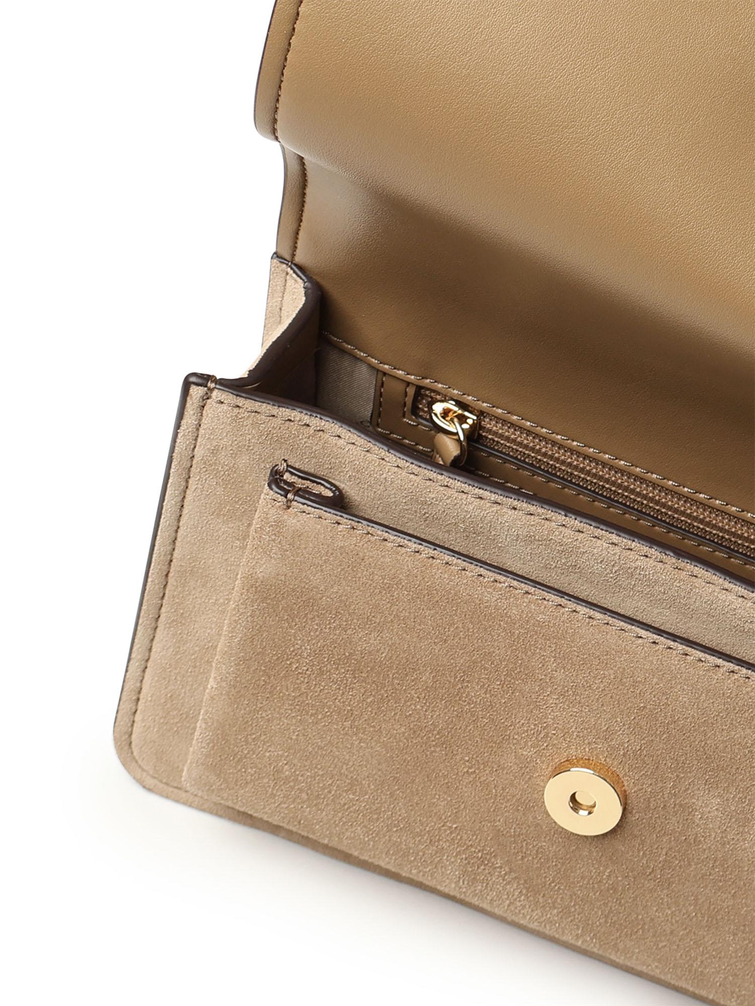 Borsa a spalla Claire in pelle scamosciata 30F5GC7L3S 297 MICHAEL MICHAEL KORS 