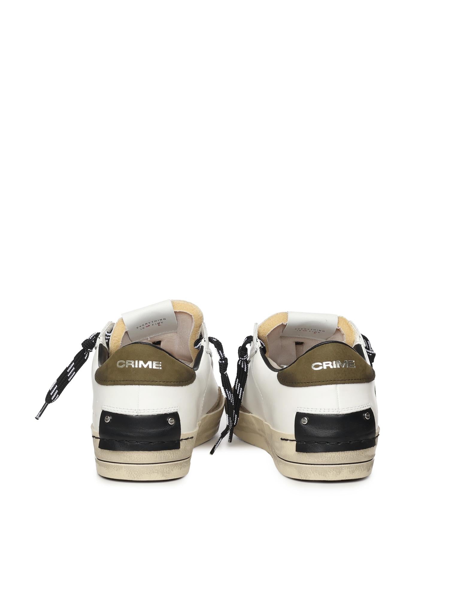 Sneakers Sk8 Deluxe 11109AA8 WHITE CRIME LONDON 