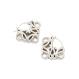 Orecchini a cerchio Anagram Bombé in argento sterling J821239X48 1160 LOEWE 
