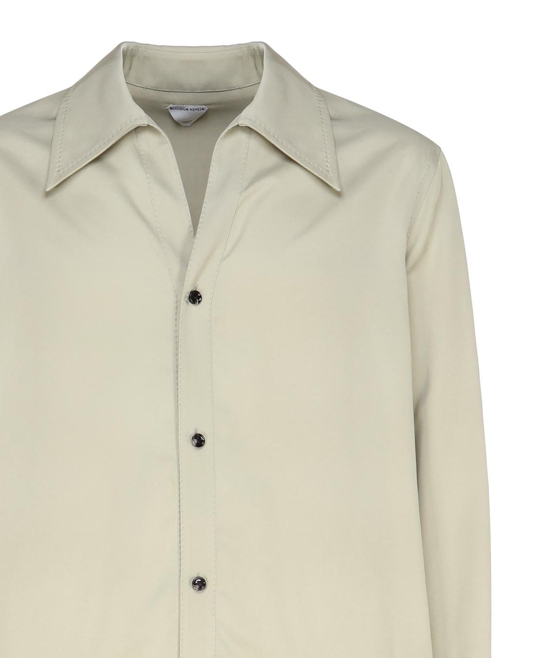 Camicia in twill di viscosa 762714 V35E01575 BOTTEGA VENETA 