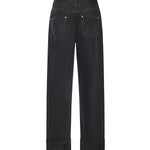 Jeans con risvolto in denim 861563 V69O01000 BOTTEGA VENETA 